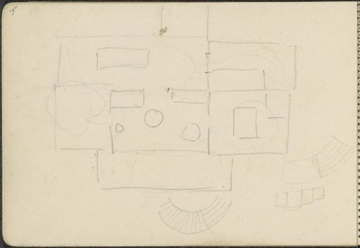Floor plan of a room