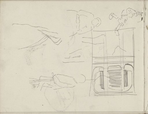 Study Sheet, Including Figure Studies