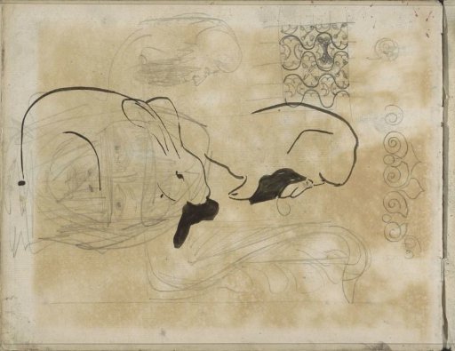 Rabbits and ornaments