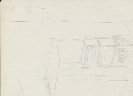 Designs for a piece of furniture, possibly a cabinet