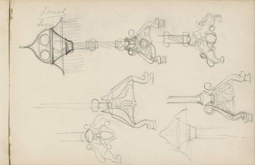 Standing lamp and designs for lamp bases