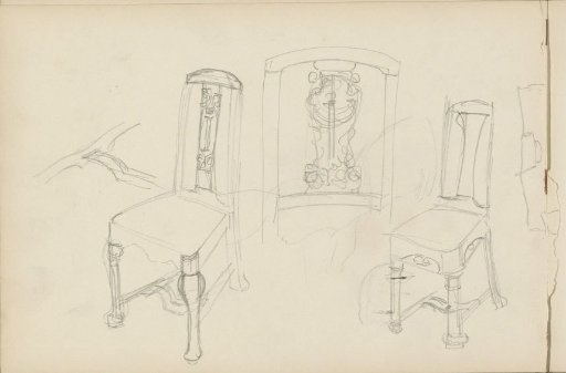 Chairs with ornamental backrests