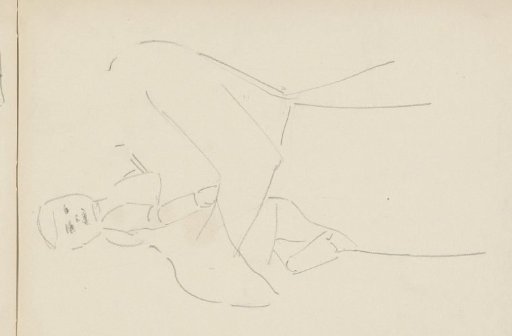 Figure with a child in her arms