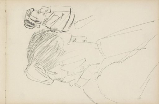 Woman resting her head on her hand