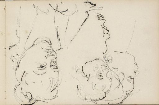 Heads of children