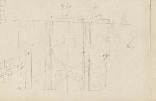 Design, possibly for a piece of furniture