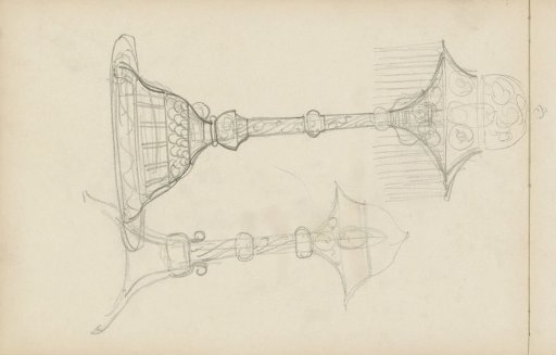 Two standing lamps