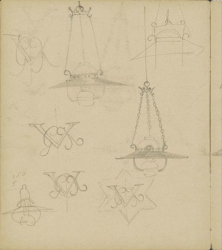 Designs for hanging lamps