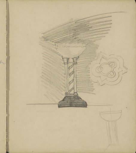 Design for a baptismal font