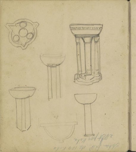 Designs for a baptismal font