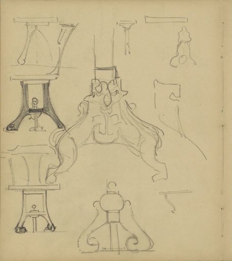 Designs for the base of a table