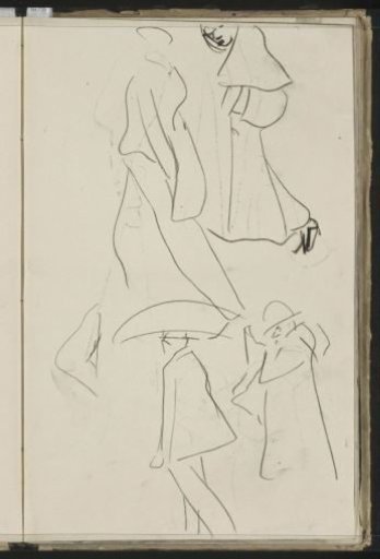 Walking men and women