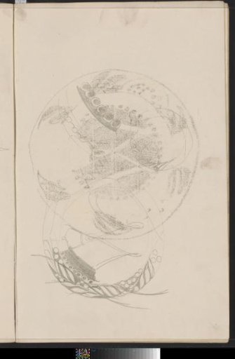 Wreath around the letter 'W'
