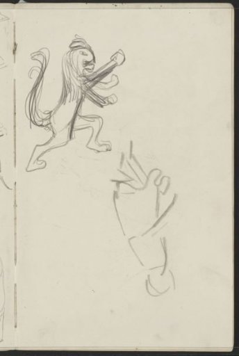 Ornament with a Lion
