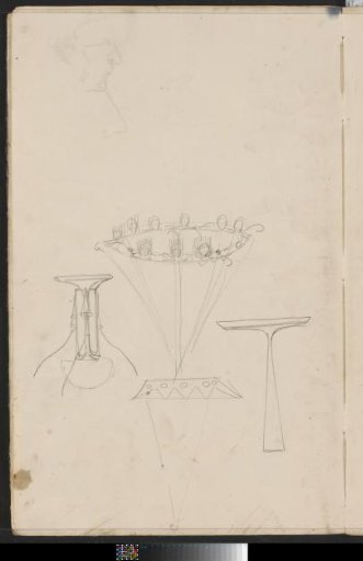Lamps and a chandelier
