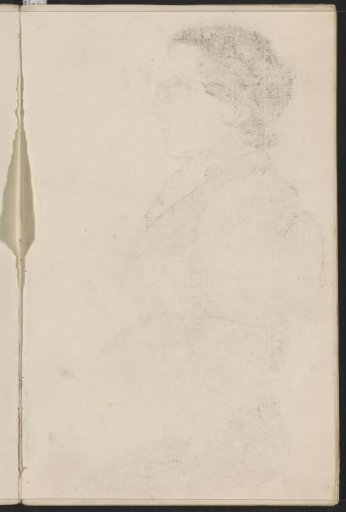 Rubbing of a chalk drawing