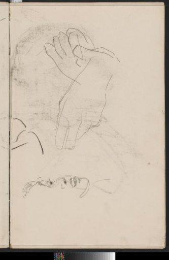 Hands and a face