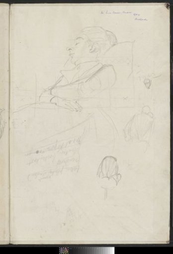 Portrait of a sleeping woman