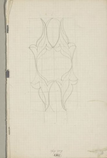 Ornament with a leaf motif