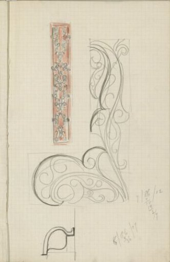 Ornaments with Leaf and Flower Motifs