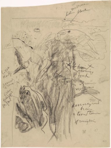Sketch of an aquarium