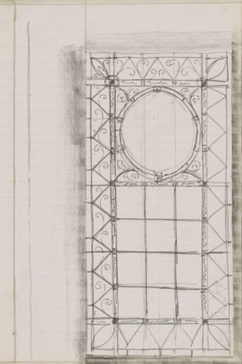 Design for a stained-glass window