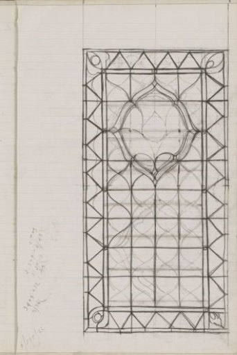Design for a stained-glass window