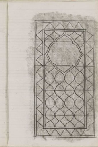 Design for a stained-glass window