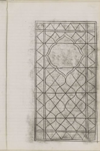 Design for a stained-glass window