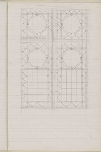 Design for a stained-glass window