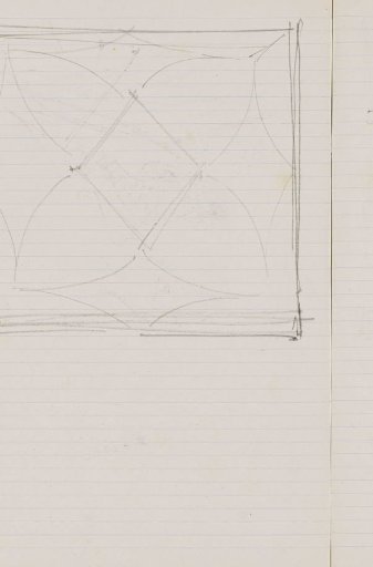 Stylized flower in a square