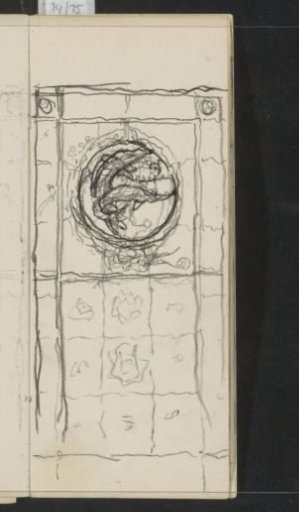 Design for a stained-glass window