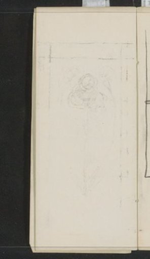 Rubbing of a chalk drawing