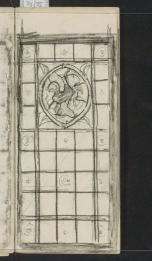Design for a stained-glass window