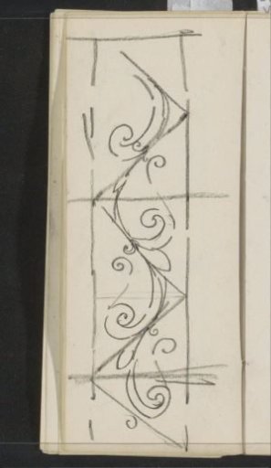 Band with scrollwork