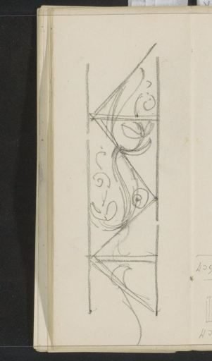 Band with a floral motif