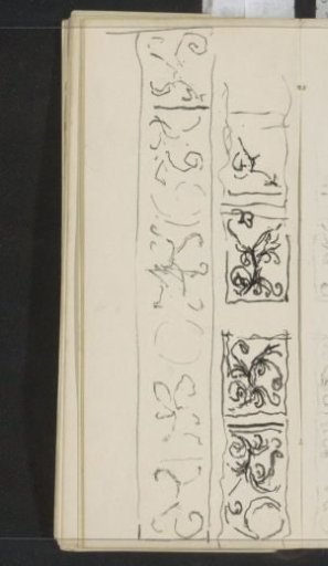 Bands with decorative motifs
