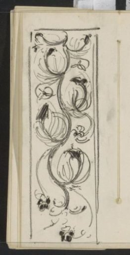 Band with a floral motif