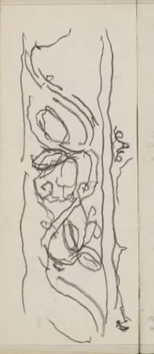 Binding with leaf motif