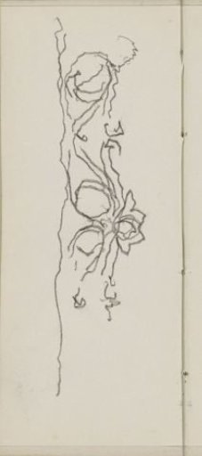 Binding with floral motif