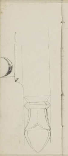 Pedestal with ornament