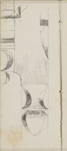 Pedestal with ornament