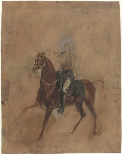 Portrait Study of Copenhagen, the Duke of Wellington's Horse