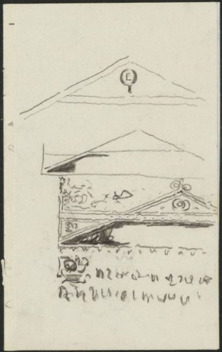 Designs for a vignette for the Vereeniging Elckerlyc in Amsterdam