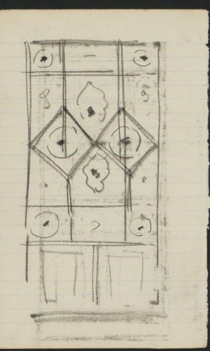 Design for a stained-glass window