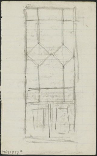 Design for a stained-glass window