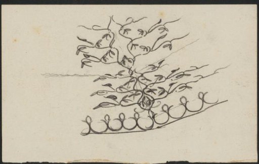 Ornament with leaves