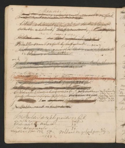 Cashbook notes