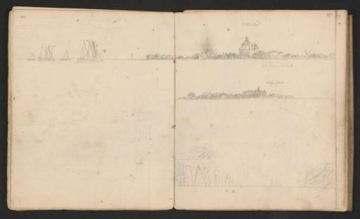 Views of Willemstad and Ooltgensplaat
