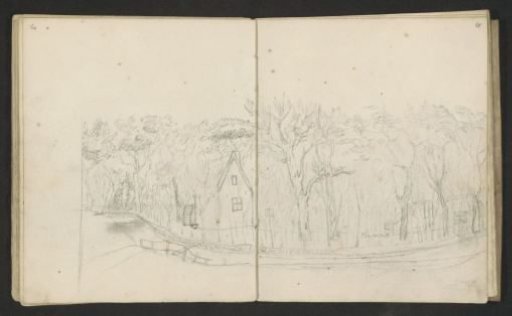 House Located Near a Forest Edge